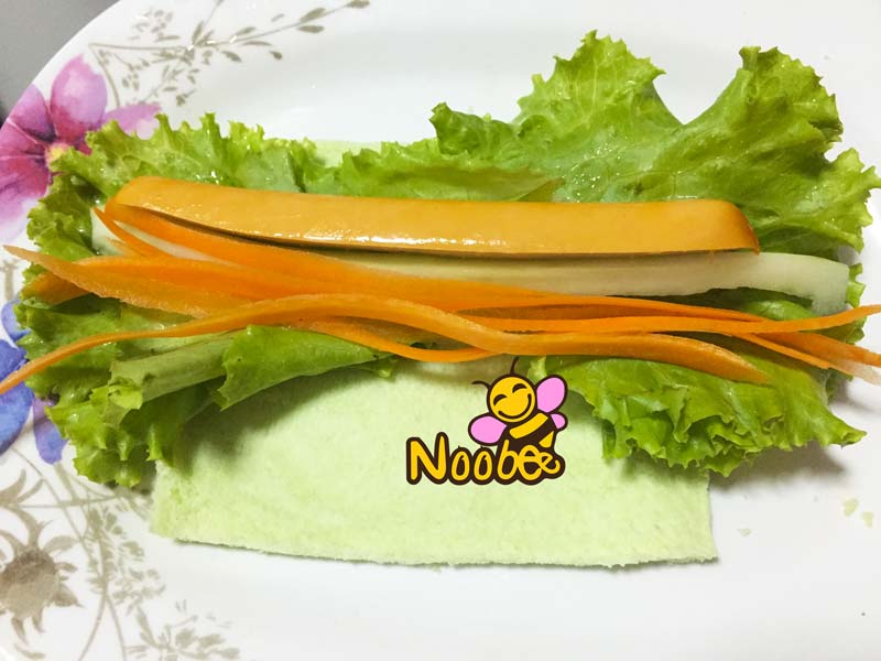 Hydroponic Salad Roll